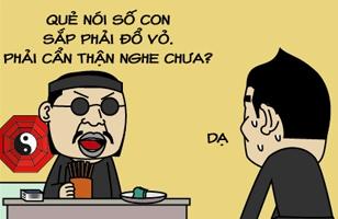 Truyện cười: Khi lời phán đổ vỏ của thầy bói thành hiện thực-1