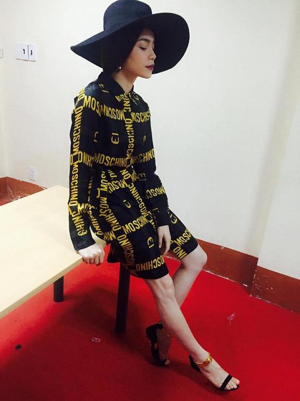 Nhìn ảnh người thường và nhiếp ảnh chụp, người ta vẫn không biết đâu là đôi chân thật của Hà Hồ-5