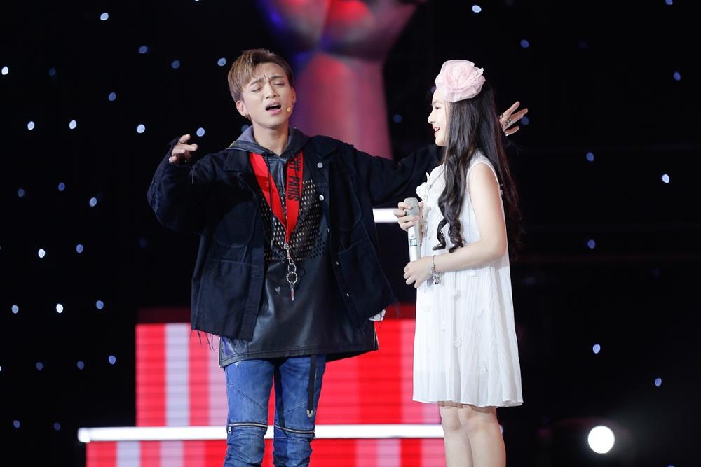 Soobin, Vũ Cát Tường thi nhau bắn rap để nhận được cái gật đầu của cô bé xinh nhất The Voice Kids-1