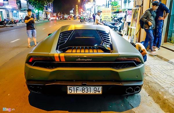 Lamborghini Huracan phong cách máy bay chiến đấu ở Sài Gòn-3