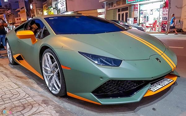 Lamborghini Huracan phong cách máy bay chiến đấu ở Sài Gòn-4