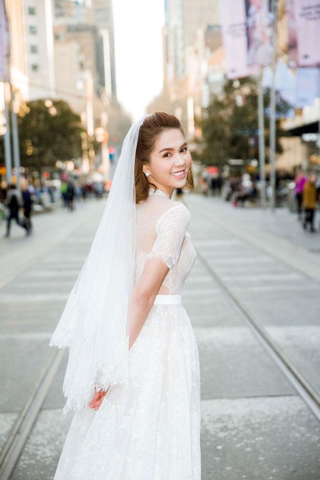 Ngọc Trinh bỏ trốn khỏi đám cưới vẫn đẹp nao lòng-1