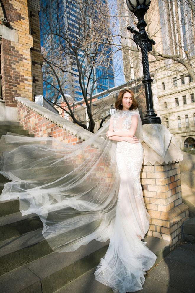 Ngọc Trinh bỏ trốn khỏi đám cưới vẫn đẹp nao lòng-6