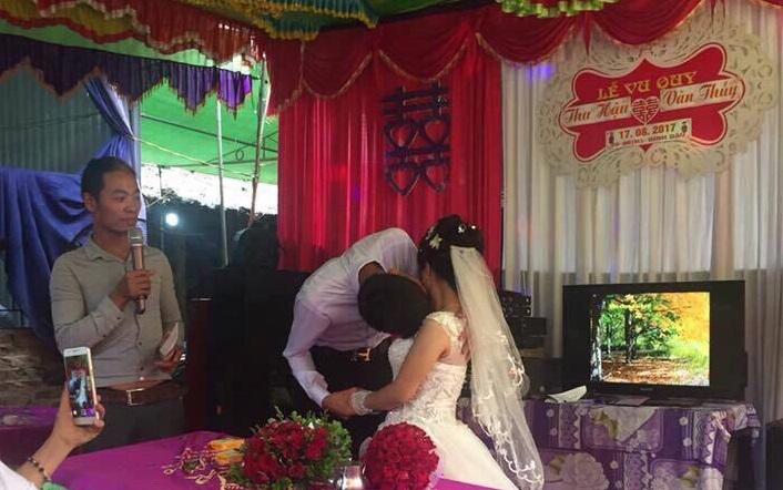 Đám cưới của chàng 1m83 - nàng 1m39 được chia sẻ nhiệt tình nhất hôm nay-3