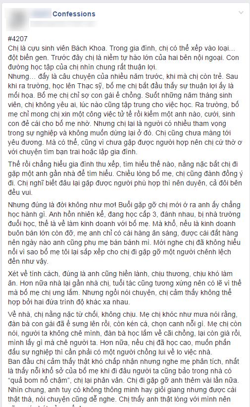 Xinh đẹp, tài giỏi, nàng thạc sĩ băn khoăn khi được mai mối với anh chàng bỏ học ở nhà bán đồ ăn-1