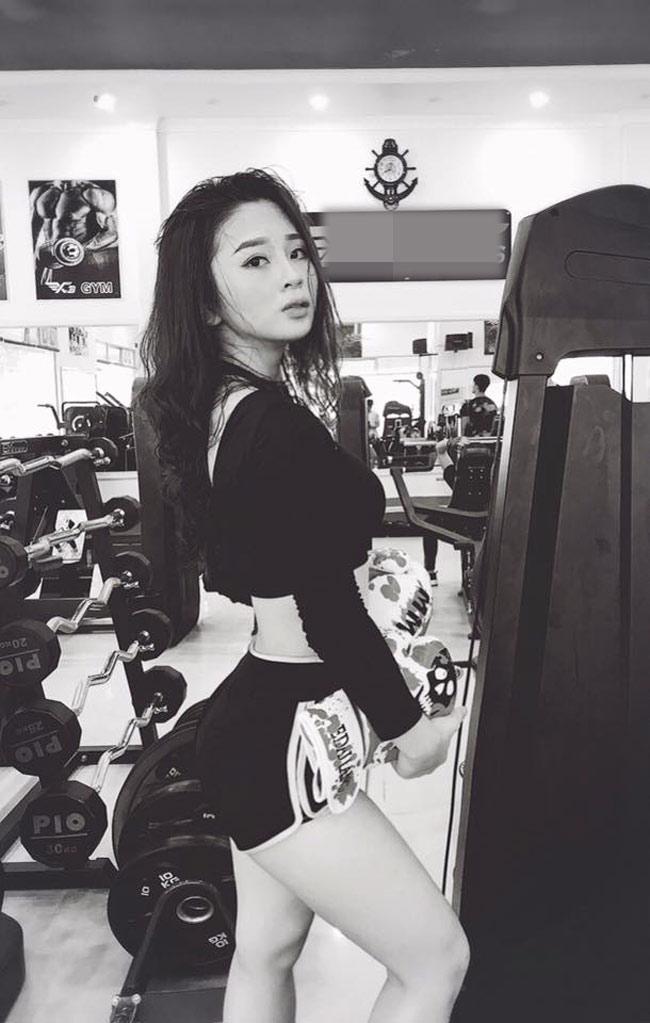 Bỏng mắt với loạt ảnh của hot girl phòng gym đến từ Quảng Ninh-1