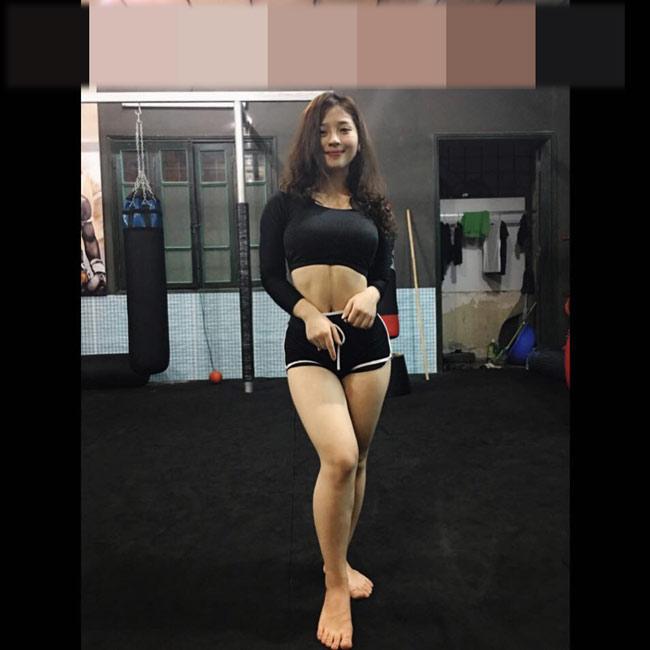 Bỏng mắt với loạt ảnh của hot girl phòng gym đến từ Quảng Ninh-11