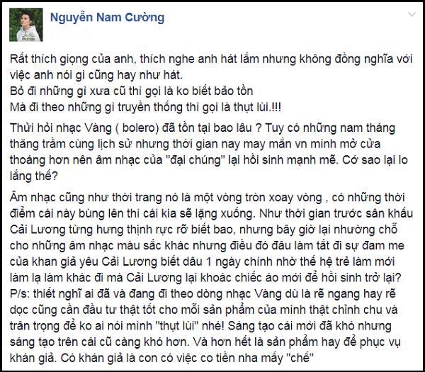 Bênh Đàm Vĩnh Hưng, Dương Triệu Vũ thẳng thừng chê Tùng Dương thụt lùi về nhân cách-6