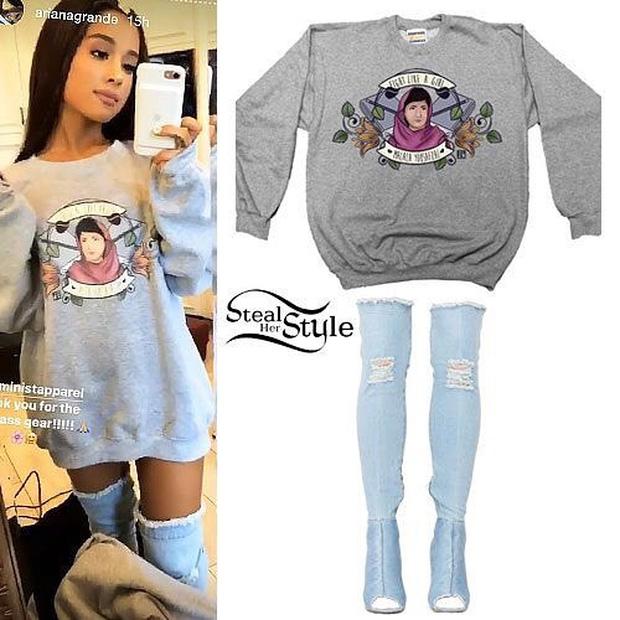 Đây chính xác là 3 thứ luôn có trong tủ đồ của Ariana Grande-10