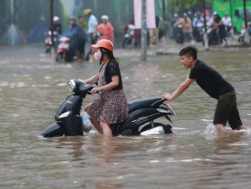 Dự báo thời tiết 23/8: Ảnh hưởng bão số 6, Hà Nội nguy cơ ngập