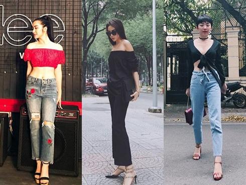 Diện áo một gang, Hòa Minzy - Tóc Tiên đẹp 'quên lối về' trong street style tuần này