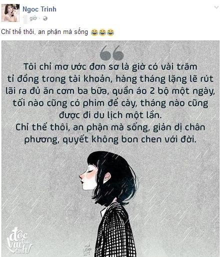 Ngọc Trinh: Tôi muốn kiếm vài trăm tỷ rồi sống an phận, không bon chen với đời-2