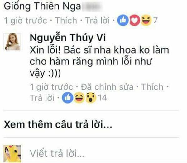 Thiên Nga không kém cạnh khi đáp trả màn phản pháo việc so sánh nhan sắc của Thúy Vi-1