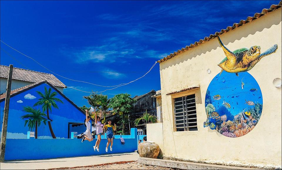 Ngôi làng trong tranh đầy ấn tượng trong Dấu ấn Việt Nam-2