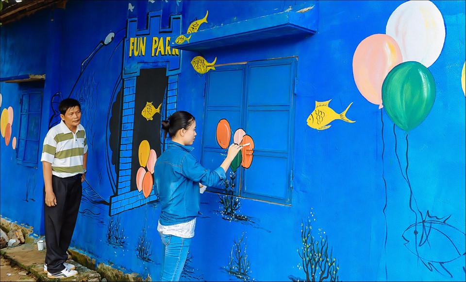 Ngôi làng trong tranh đầy ấn tượng trong Dấu ấn Việt Nam-4