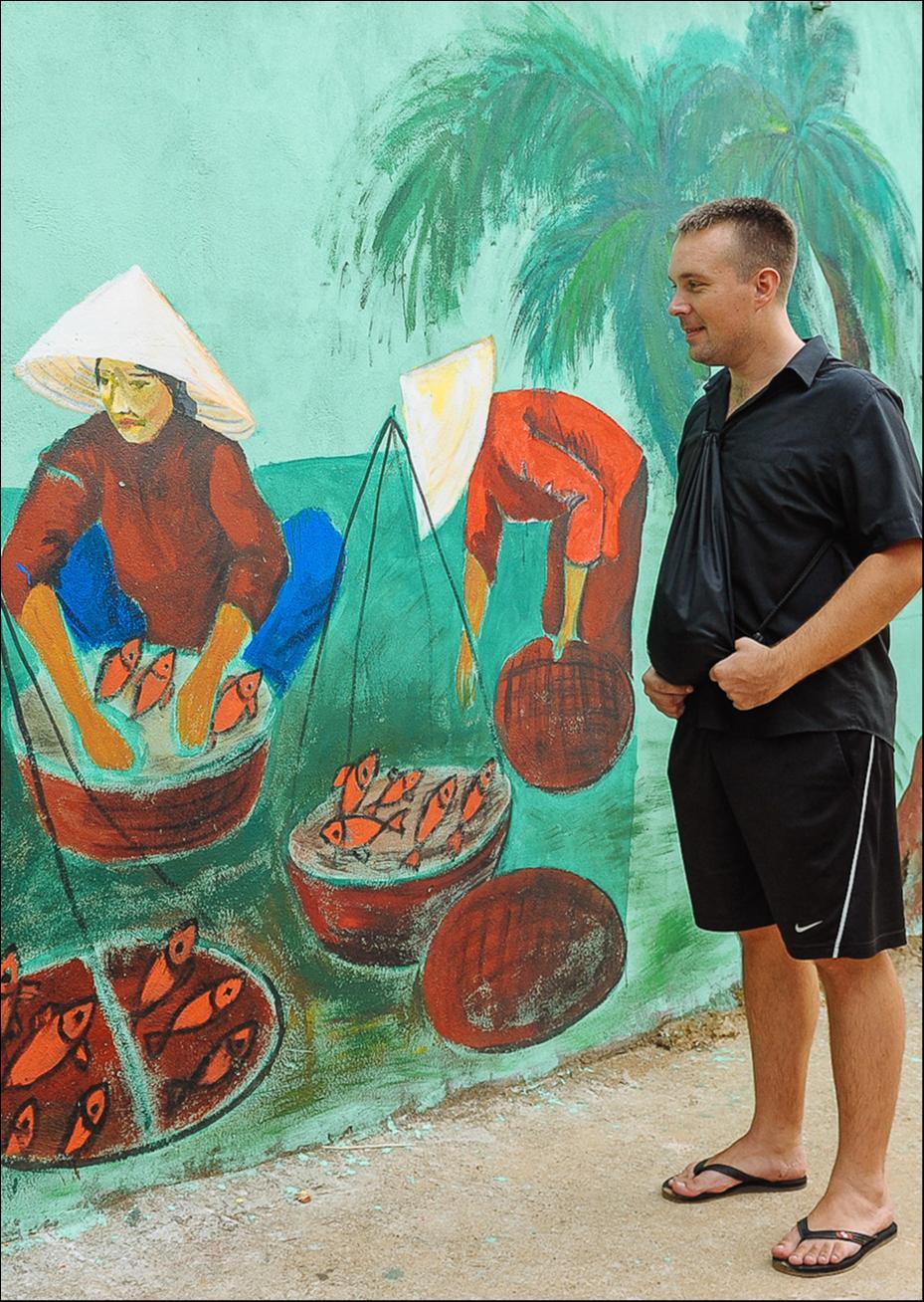 Ngôi làng trong tranh đầy ấn tượng trong Dấu ấn Việt Nam-6