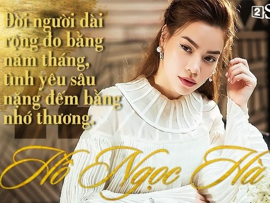 Châm ngôn tình yêu 'đóng mác Hà Hồ' sau nhiều cuộc tình... vỗ cánh bay