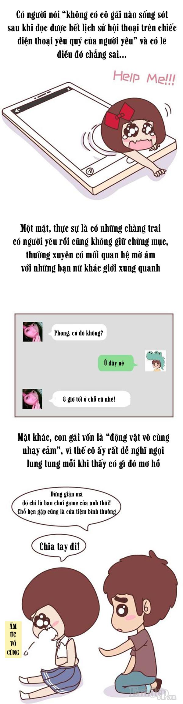 Xem trộm điện thoại của người yêu, con gái trở thành động vật vô cùng nhạy cảm-1