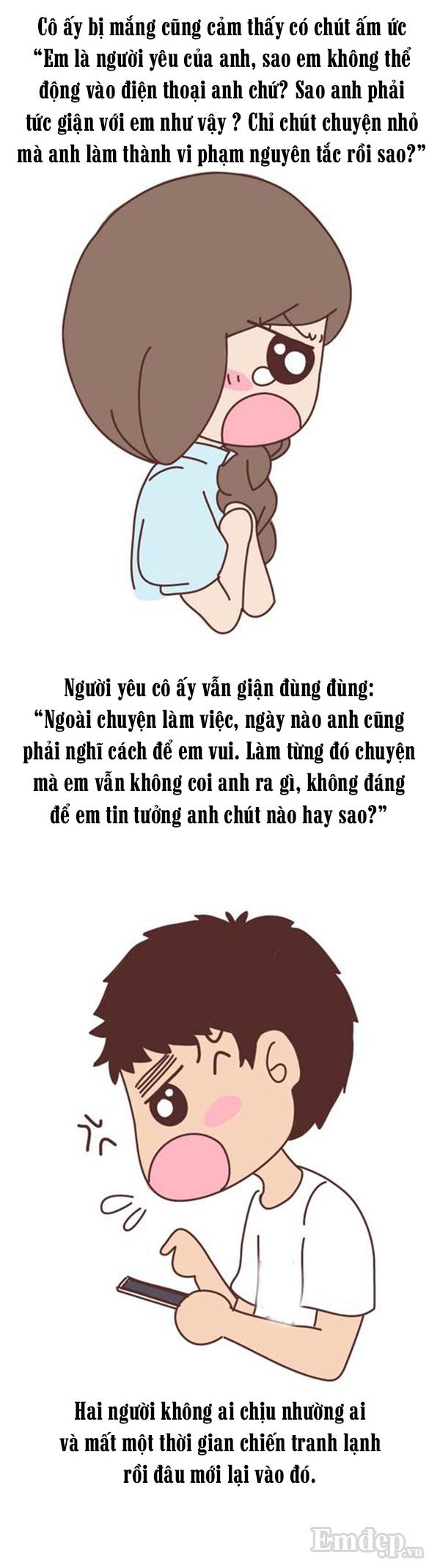 Xem trộm điện thoại của người yêu, con gái trở thành động vật vô cùng nhạy cảm-9