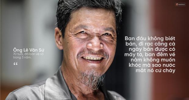 Người già bán vé số tại Sài Gòn: Những phận người bị bỏ quên-2