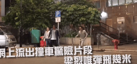 Diễn viên TVB bị xe tông khi đang quay phim-1