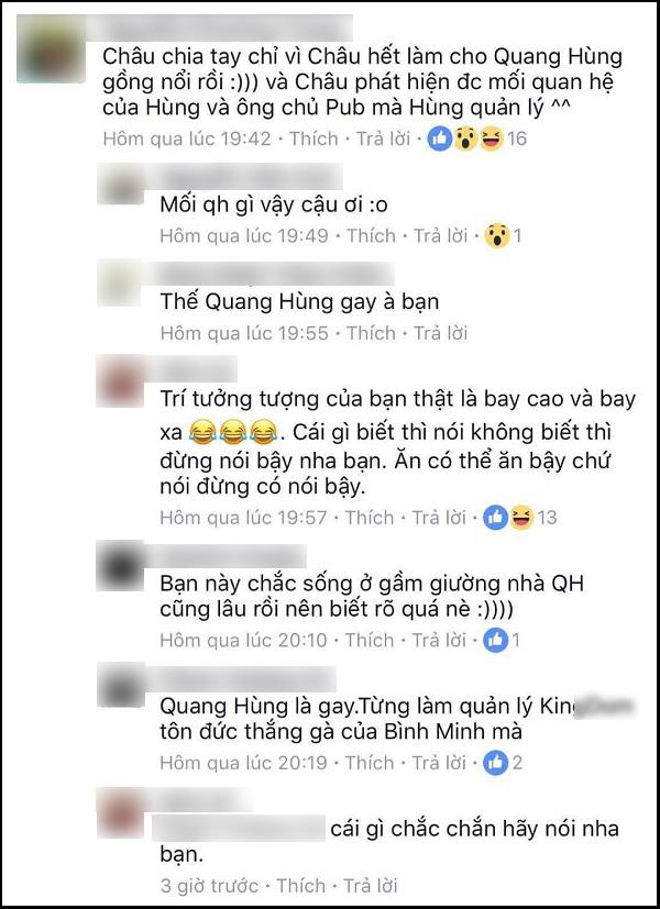 Chế Nguyễn Quỳnh Châu bác tin chia tay Quang Hùng vì bạn trai là gay-3