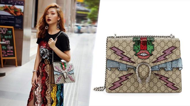 Khám phá loạt túi xách hàng hiệu của dàn tín đồ thời trang Việt-5