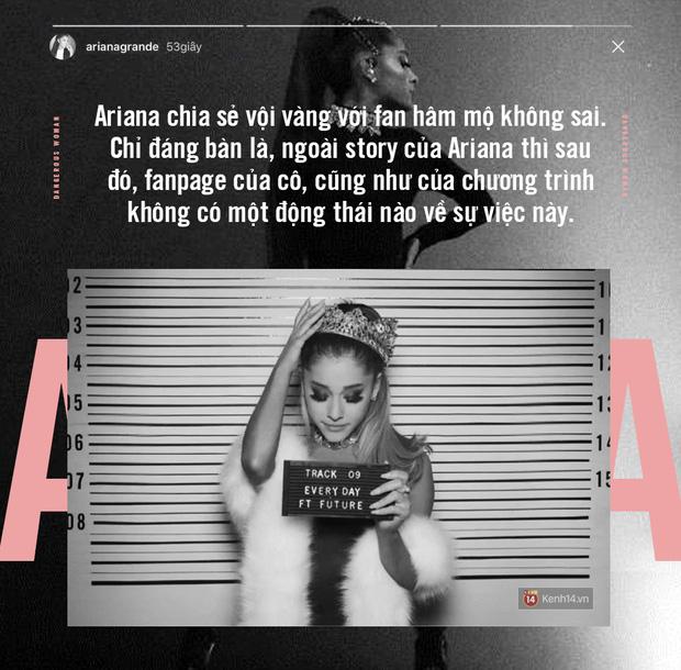 Ariana Grande có xem thường khán giả Việt?-2