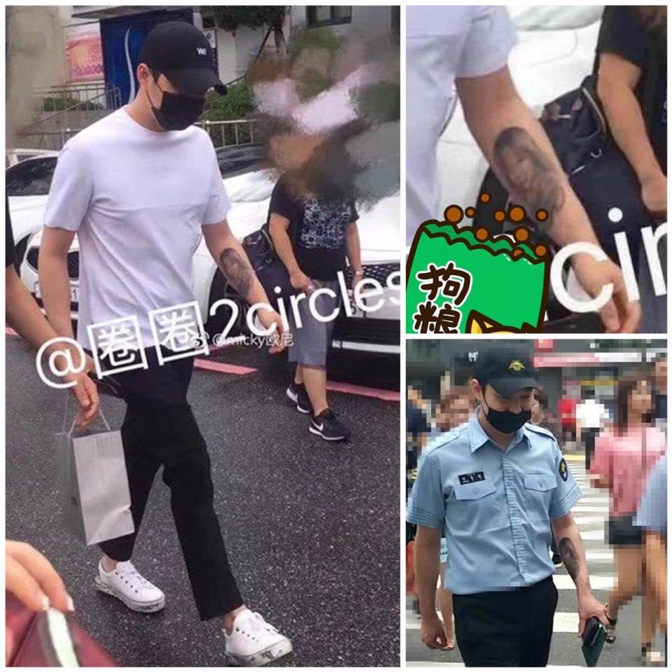 JYJ Park Yoochun kìm nén nước mắt, xăm hình vợ lên tay trong ngày xuất ngũ-11