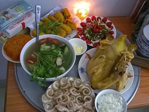 Mâm cơm 7 món chay ngon hoàn hảo cúng Rằm tháng Bảy-8