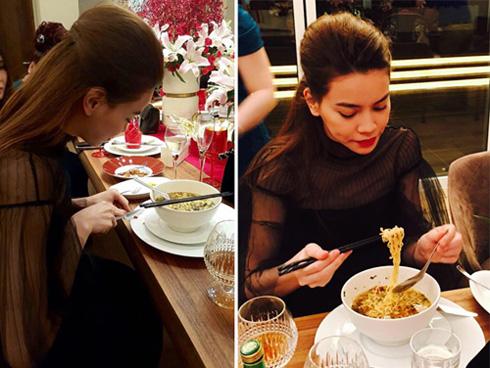 Những bữa cơm 'kiếm tiền tỷ, ăn đạm bạc' của sao Việt