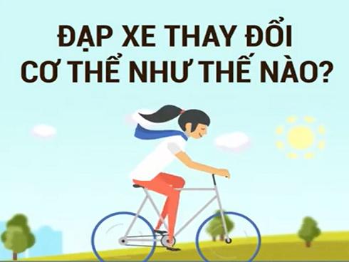 Đạp xe thay đổi cơ thể như thế nào?