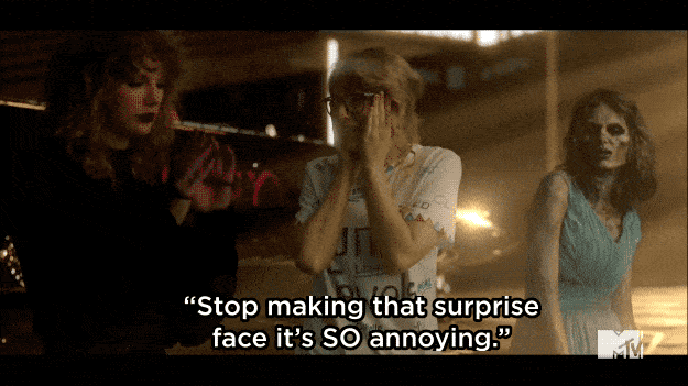 Cảnh cuối MV: Taylor Swift nhại lại tất cả những điều anti từng nói về mình-2