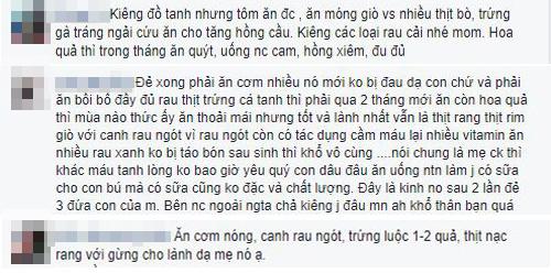 Con dâu hoang mang cầu cứu dân mạng vì ở cữ mẹ chồng cho ăn mì nấu cá nguyên vây-5