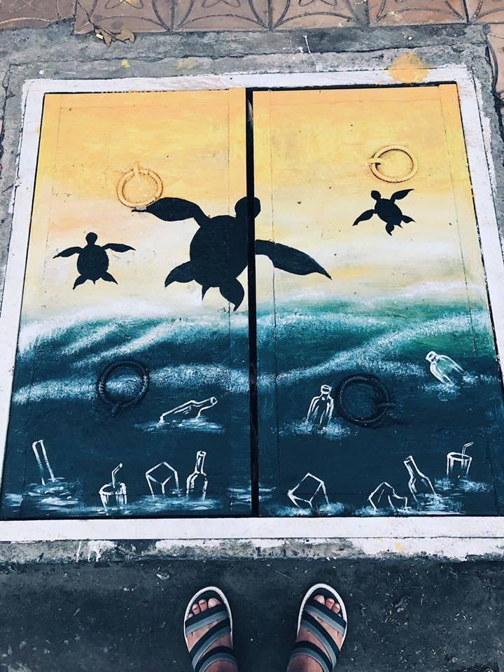 Những nắp cống ‘nở hoa’ thu hút hàng nghìn lượt theo dõi của cư dân mạng-8