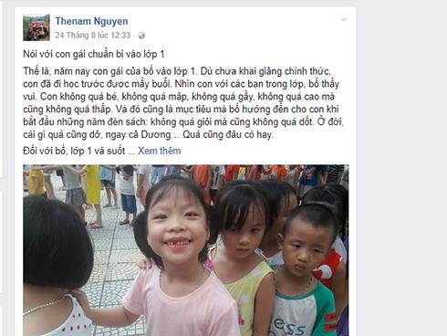 Cười 'rụng rốn' với bức thư ông bố gửi con vào lớp 1: 'Học ít thôi, chơi là chính'