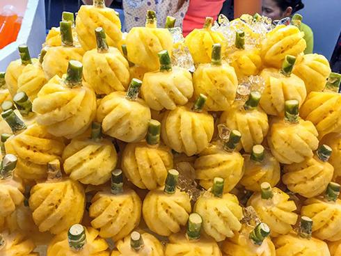 Xuất hiện 'dứa mini' Thái Lan 70 nghìn/kg thơm lừng ngọt lịm xôn xao Sài Gòn