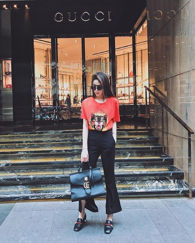 Hồ Ngọc Hà kém sắc, Hạ Vi tươi tắn trong street style tuần này-7