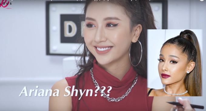 Clip: Học Salim và Quỳnh Anh Shyn make up biến hình thành Ariana Grande-6