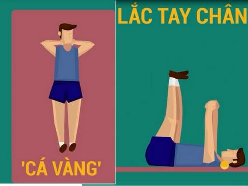 Bài tập giúp cải thiện cột sống của người Nhật