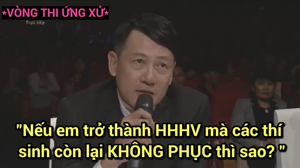 Ảnh chế Hoàng Thùy thi Hoa hậu Hoàn vũ Việt Nam mặc váy hoa dâm bụt và ứng xử bằng ca dao-8