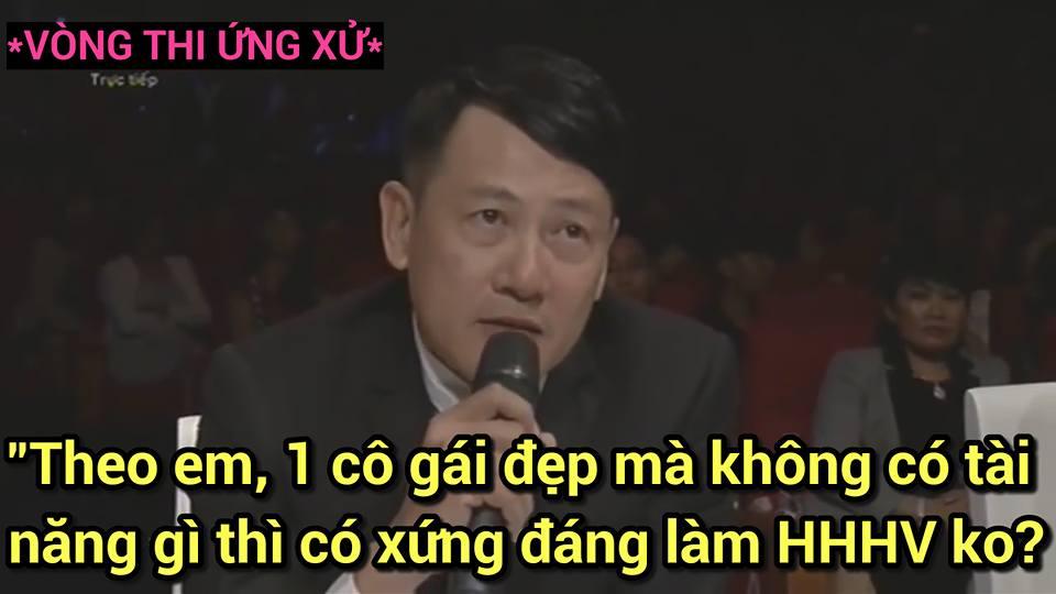 Ảnh chế Hoàng Thùy thi Hoa hậu Hoàn vũ Việt Nam mặc váy hoa dâm bụt và ứng xử bằng ca dao-12