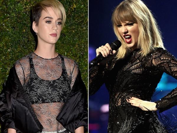 Katy Perry phẫn nộ khi Taylor Swift cố tình át vía mình ngay trong lễ trao giải VMAs-2