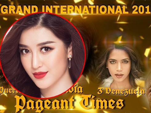 Huyền My được dự đoán chỉ có thể lọt top 20 'Miss Grand International 2017'