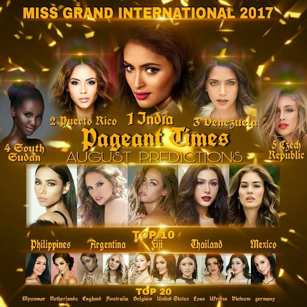 Huyền My được dự đoán chỉ có thể lọt top 20 Miss Grand International 2017-3