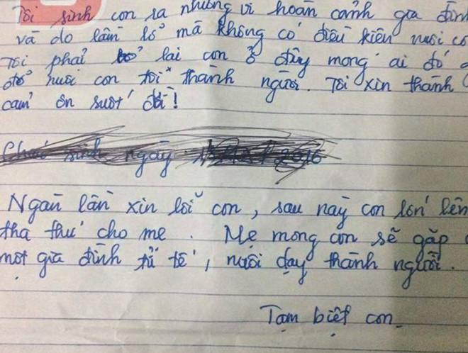 Bé trai 1 tuổi bị bỏ rơi cùng bức thư cạnh chiếc xe tải-1