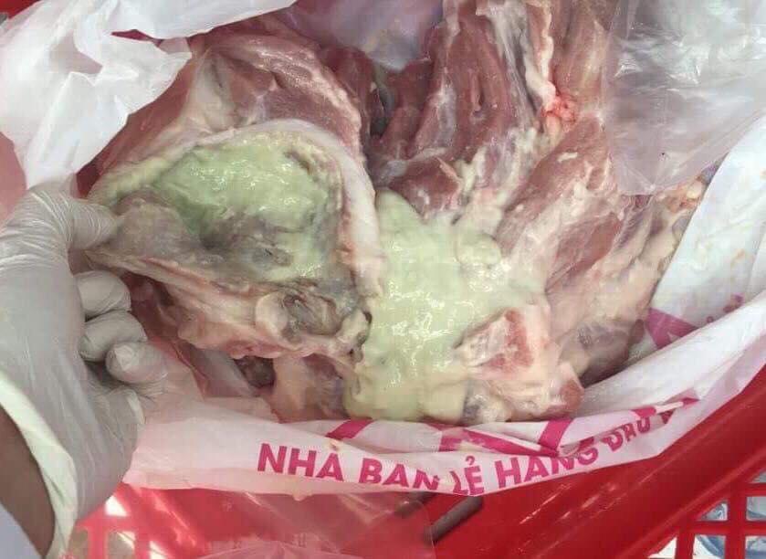 Thịt chảy mủ từ bếp ăn trường học: Không thể nói là thịt sạch-2