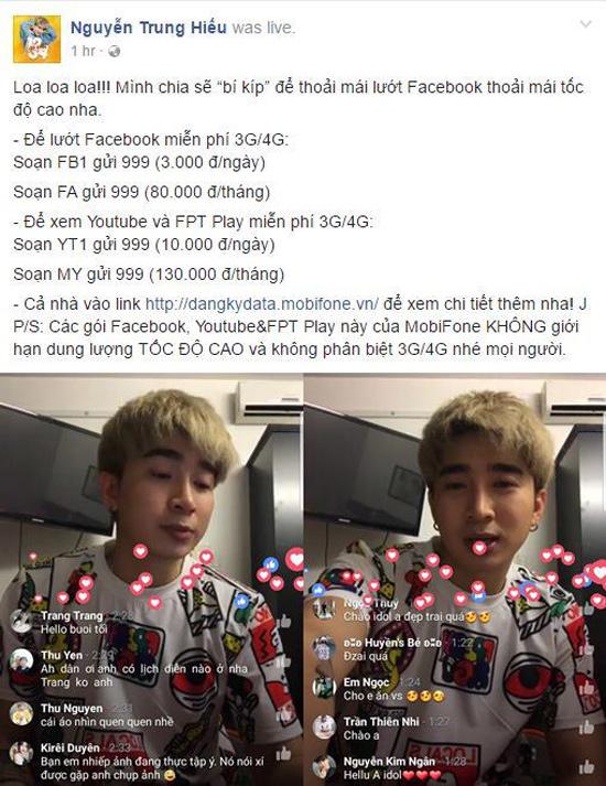 Chi Dân livestream liên khúc hit”, bật mí ca khúc mới-1