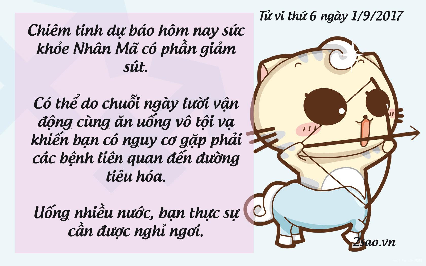 Tử vi thứ 6 ngày 1/9/2017 của 12 cung hoàng đạo-9