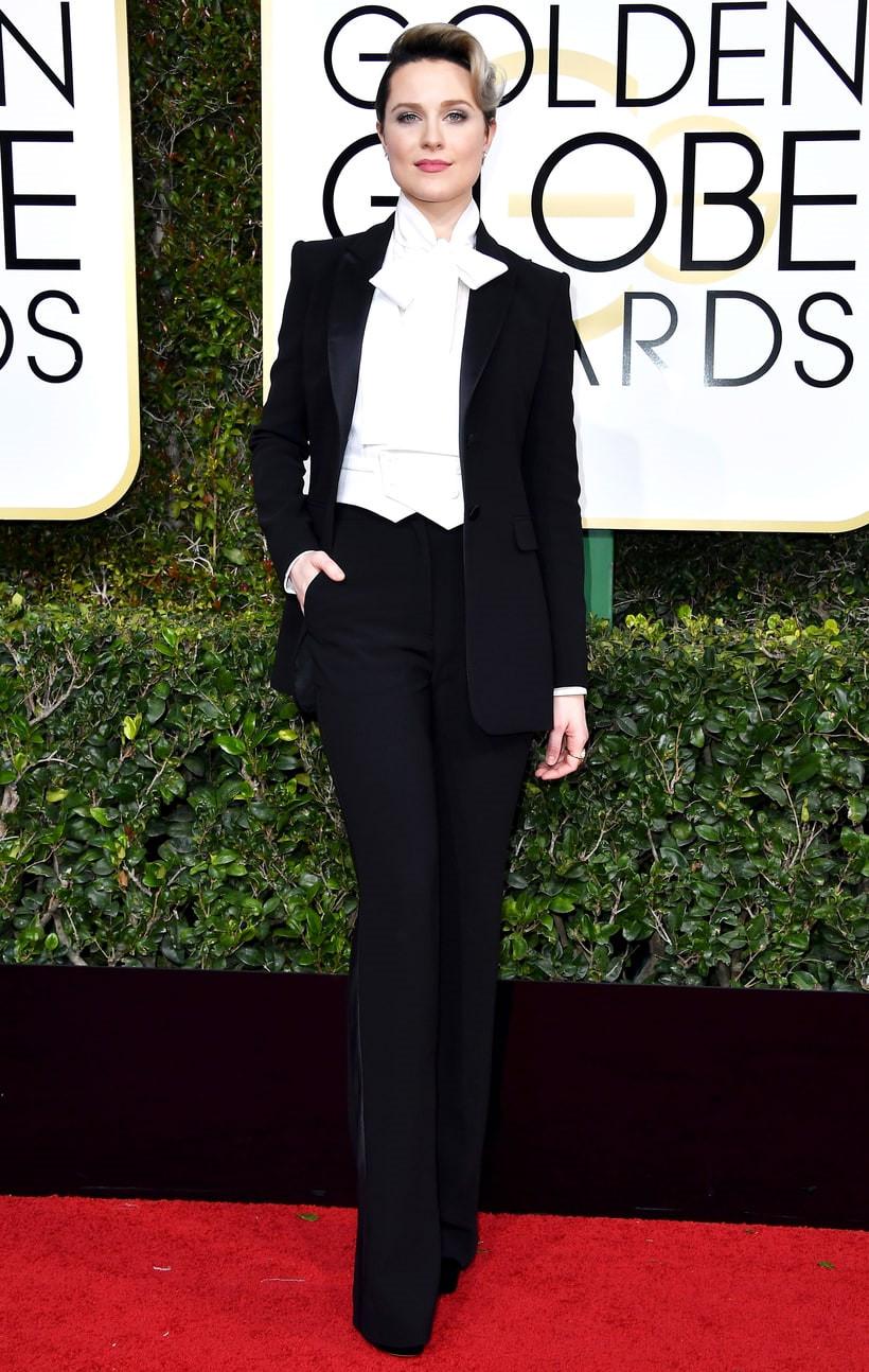 Người đẹp quốc tế vứt bỏ váy áo, diện suit lên thảm đỏ-5